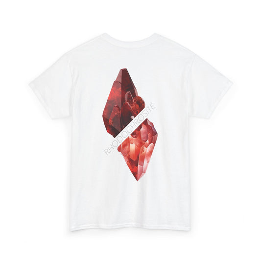 UNISEX Pyramid Shape Rhodochrosite Mineral (SHORT SLEEVE GRAPHIC T-SHIRT)