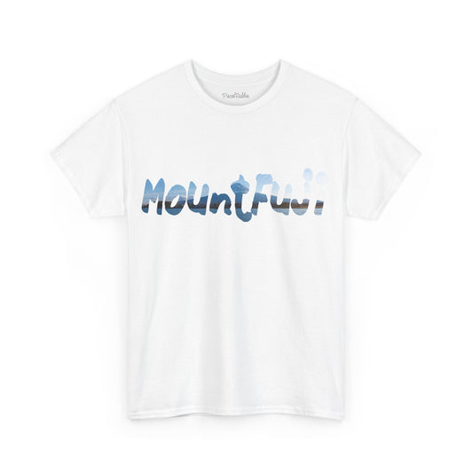 UNISEX Text graphic, Mount Fuji (SHORT SLEEVE GRAPHIC T-SHIRT)